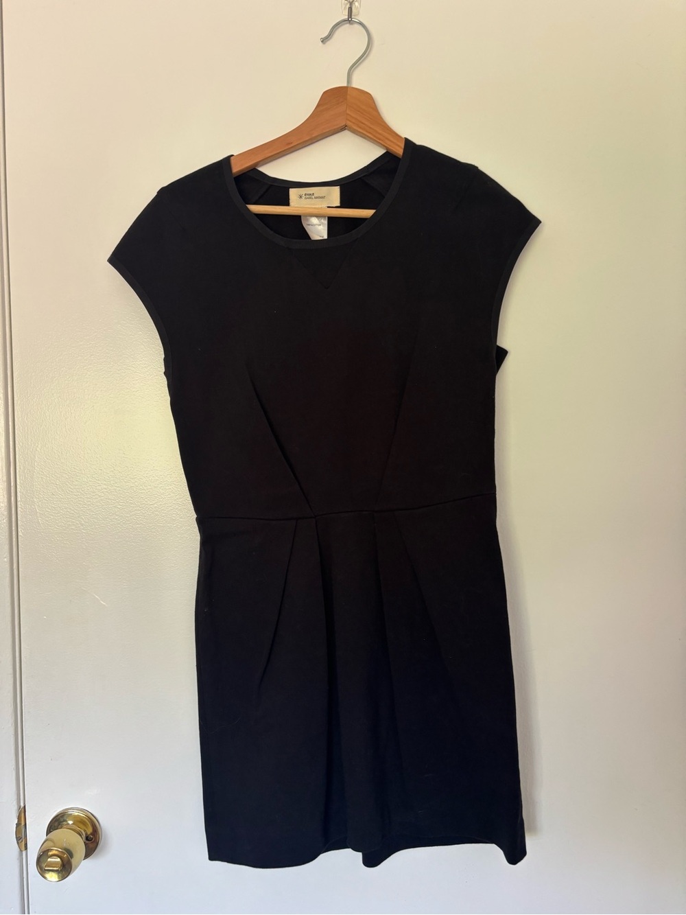 Isabel Marant Navy Cap-Sleeve Mini Dress